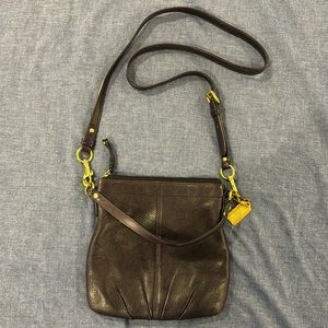 Coach Brooklyn Crossbody - deep purple